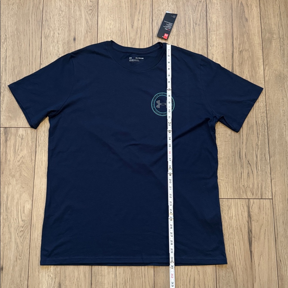Under Armour Mountain Hiking Engineered for the Outdoors Blue T-Shirt Men’s 2XL - Picture 8 of 9